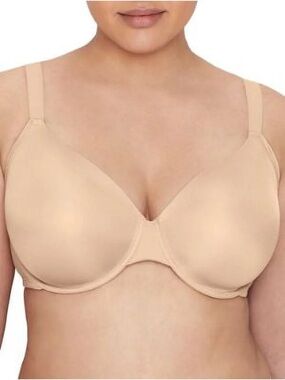 Vanity Fair 76267 Beauty Back Side Smoother Full Figure Bra Tan (42D)